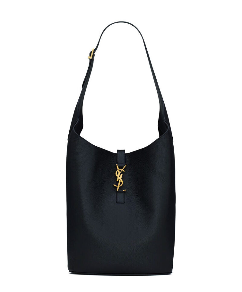 Saint Laurent Le 5 A 7 Bucket Bag 793088 Black